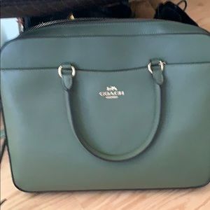 Coach laptop bag